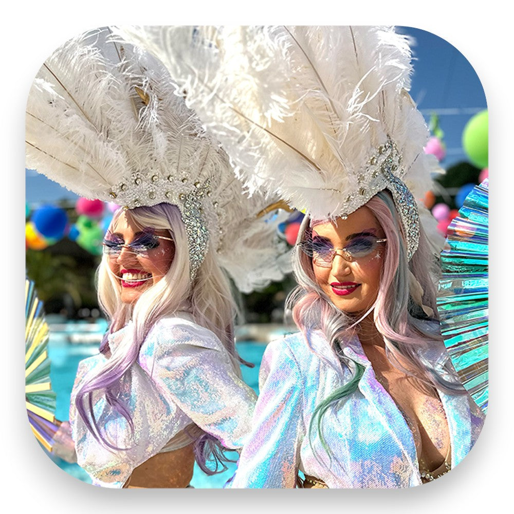 Walking Acts von GlitterImperium: Magische, interaktive Künstler, die mobil begeistern und Events mit Zauber, Charme & unvergesslichen Momenten veredeln.