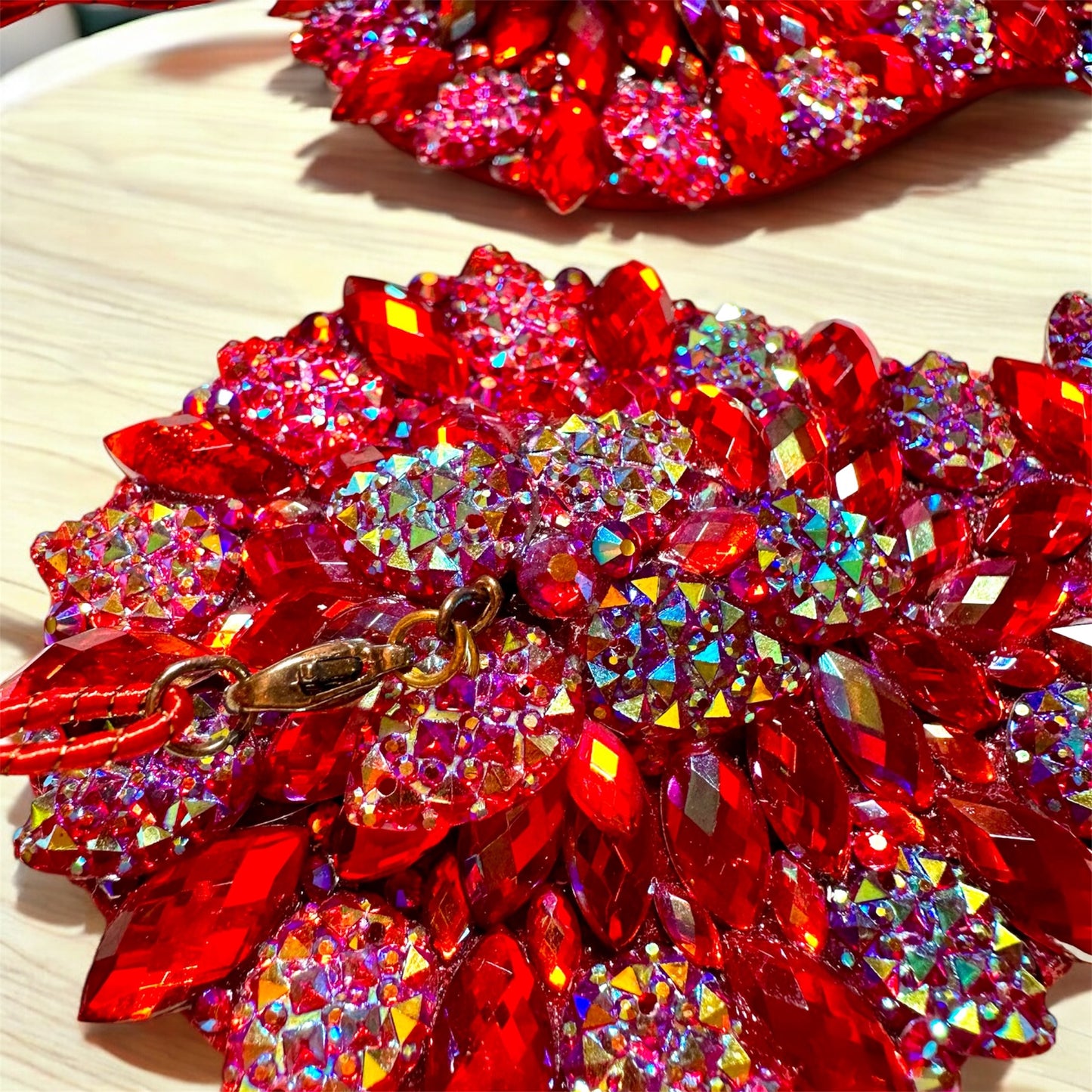 PASTIES ROT - mit abnehmbaren Tassel - Wings in Rot